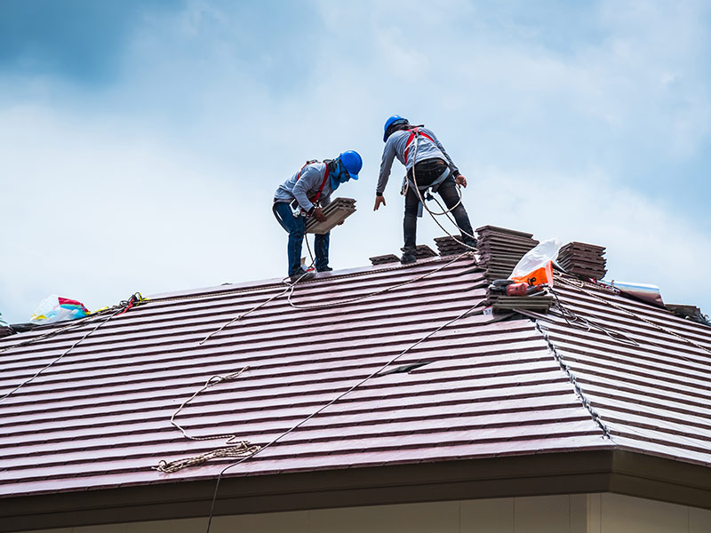 commercial roof being replaced killeen tx